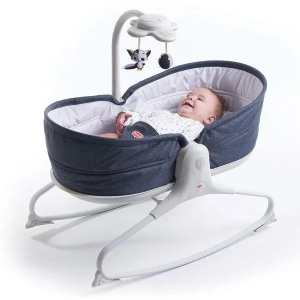 Tiny Love Rocker Napper 3 In 1 - Denim (Without Canopy) 1