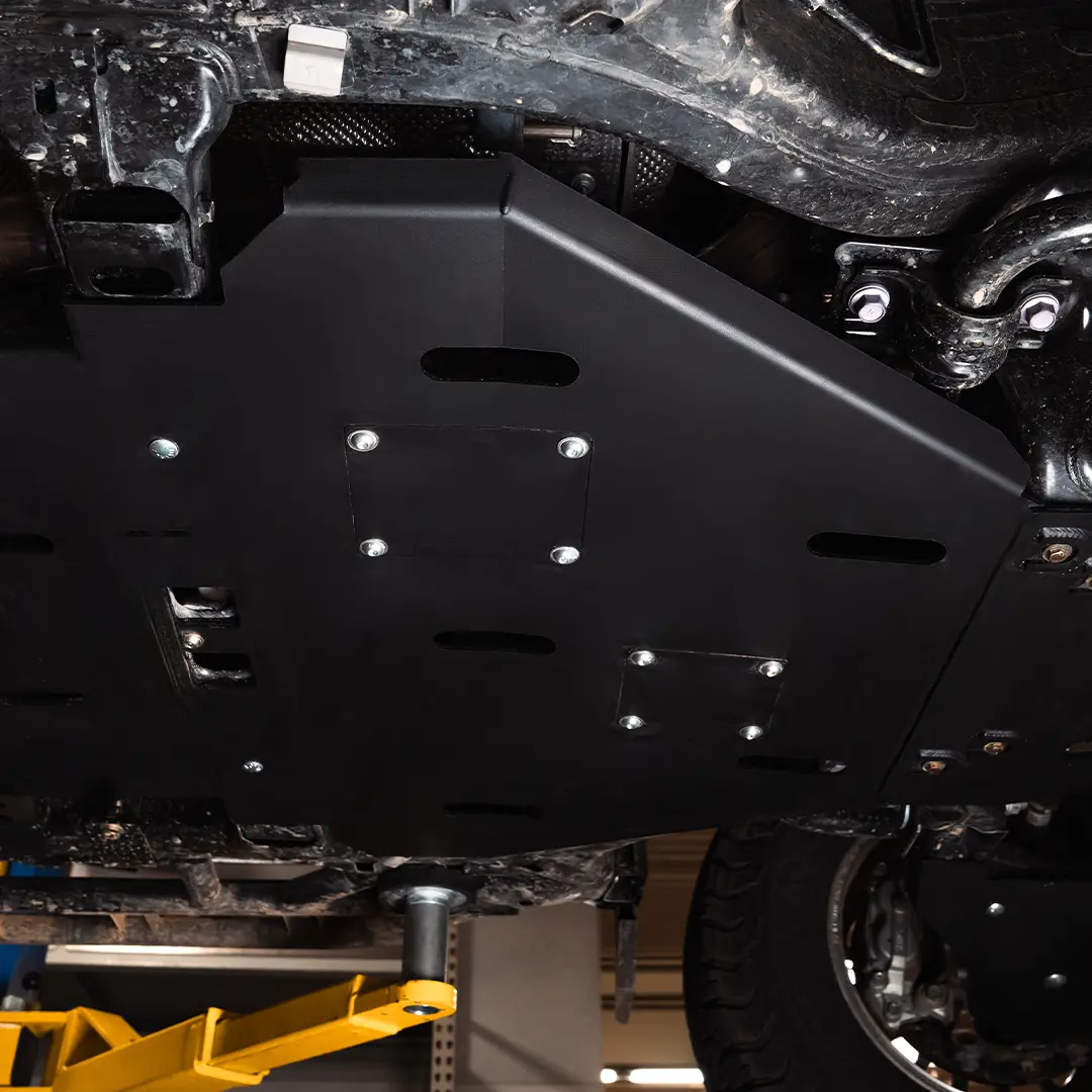 Cali Raised Led Cat Shield & Transmission Skid Plate For 2024+ Toyota Tacoma 1