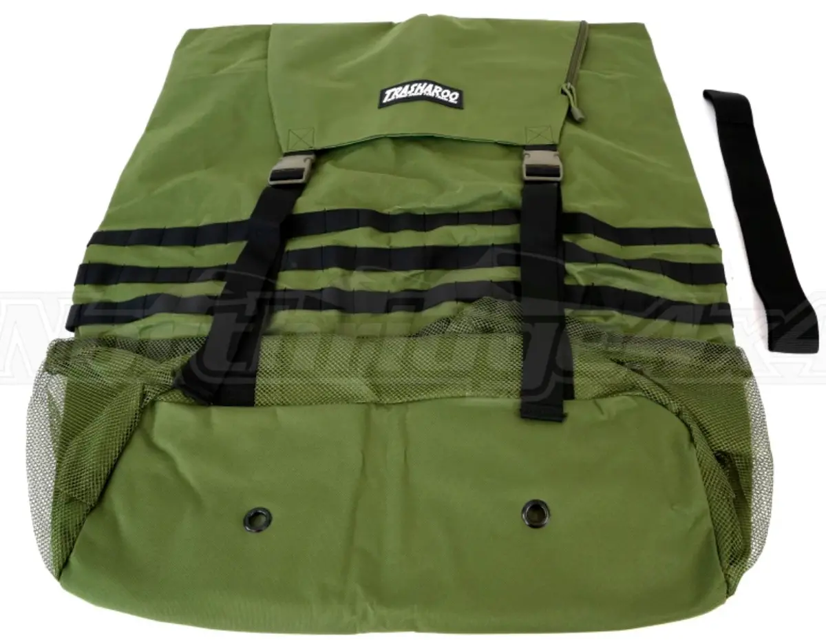 Trasharoo Spare Tire Trash Bag Green 1