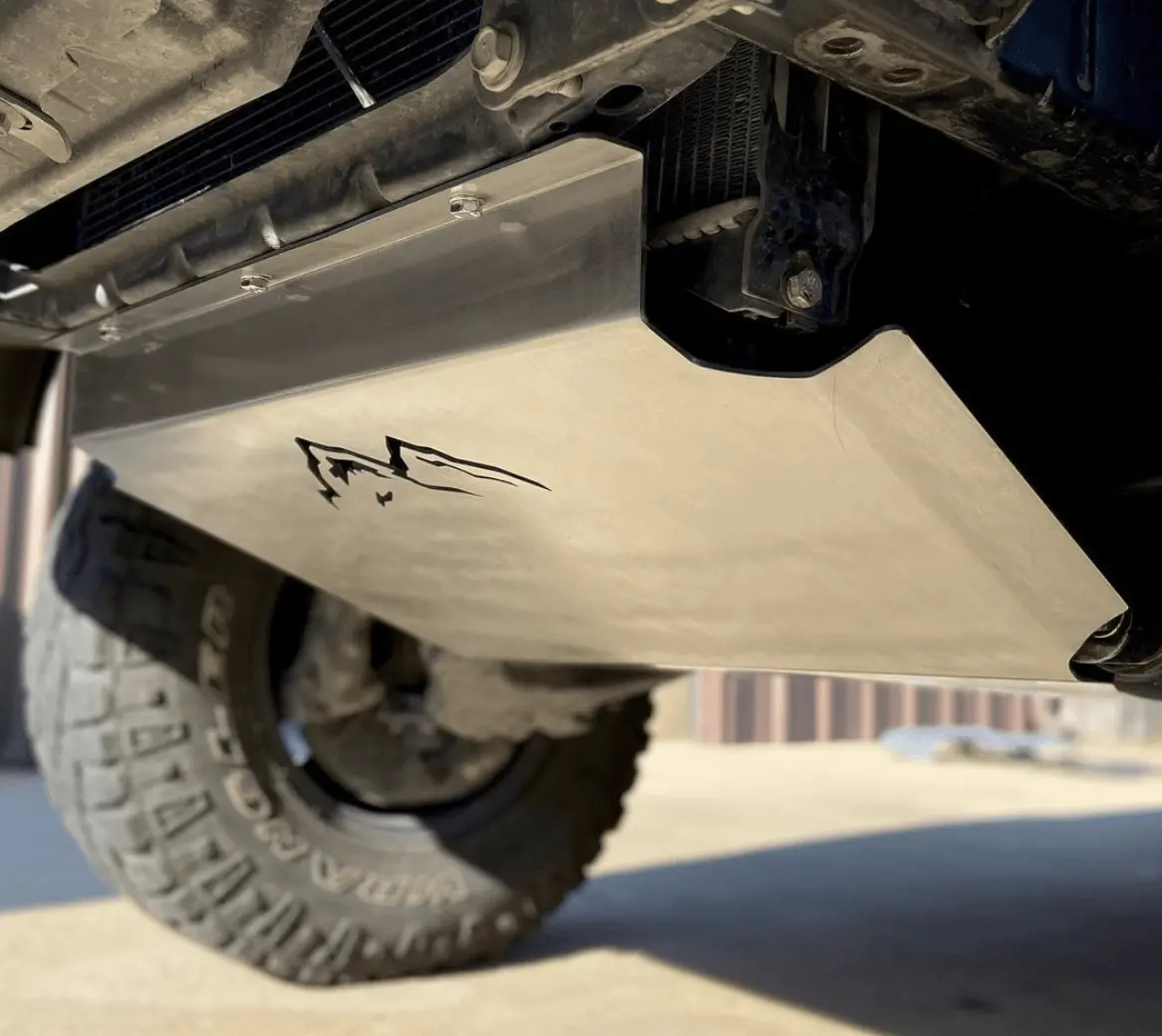 1996-2004 1St Gen Tacoma Steel Skid Plate 1