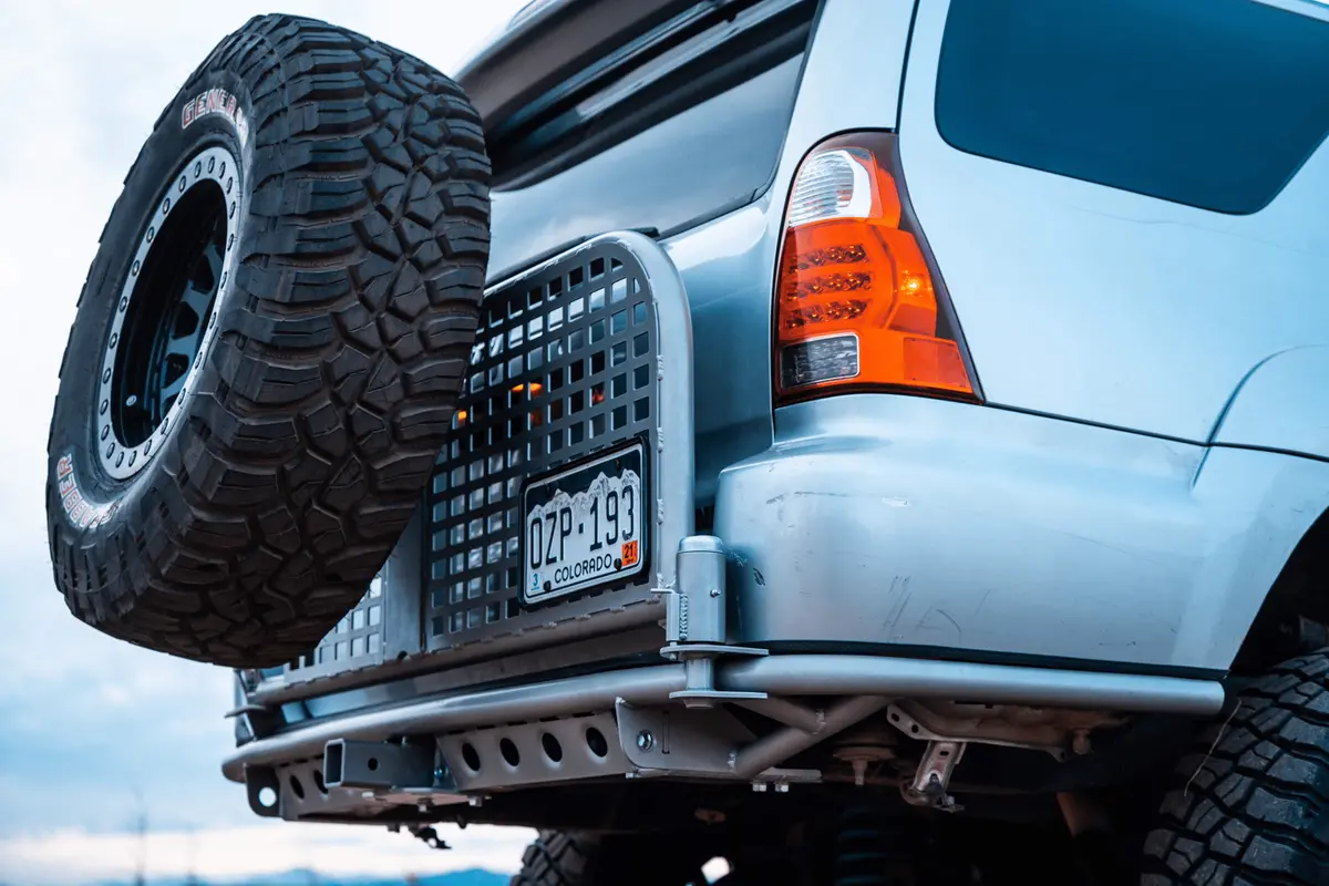 2003-2009 4Th Gen 4Runner Hybrid Rear Bumper - Diy Kit 1