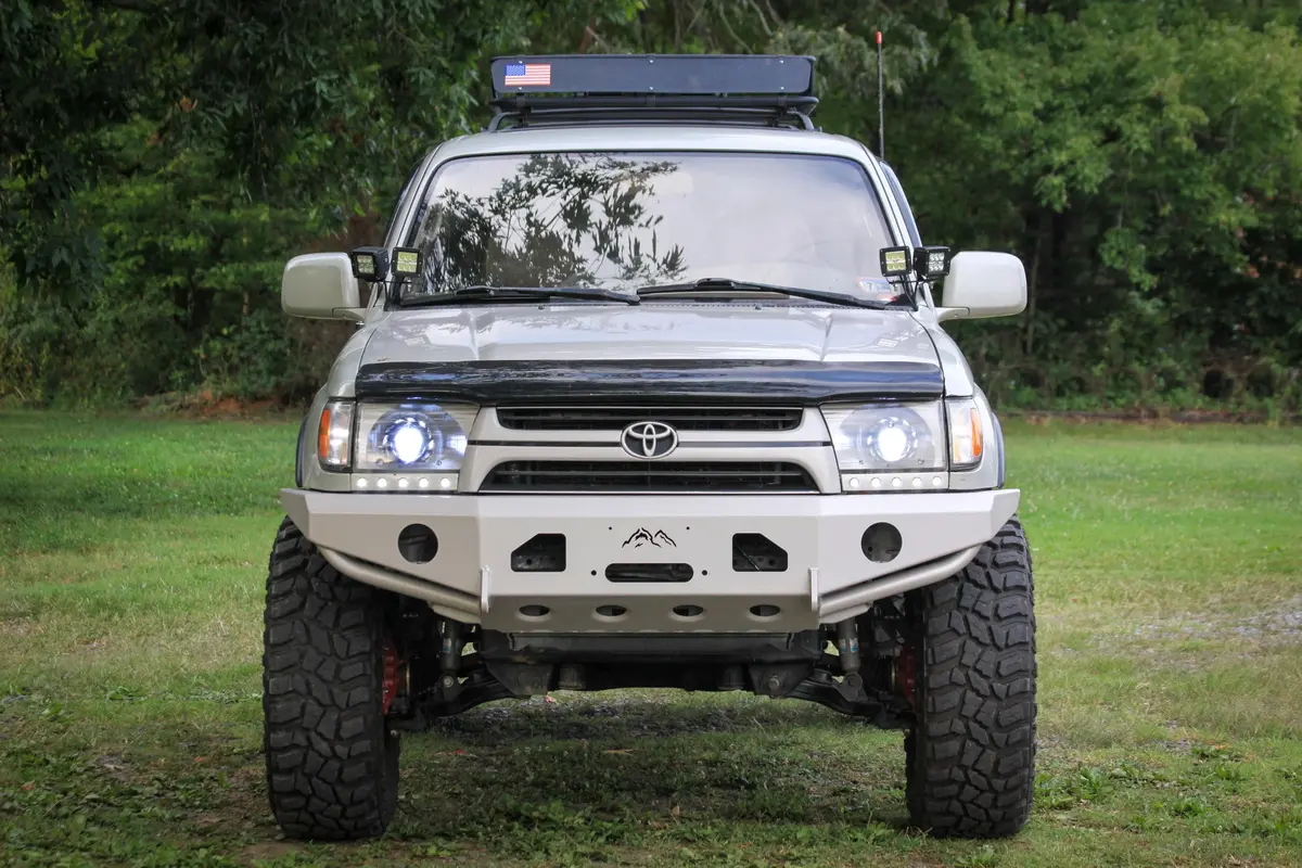 1996-2002 3Rd Gen 4Runner Plate Front Bumper - Diy Kit 1