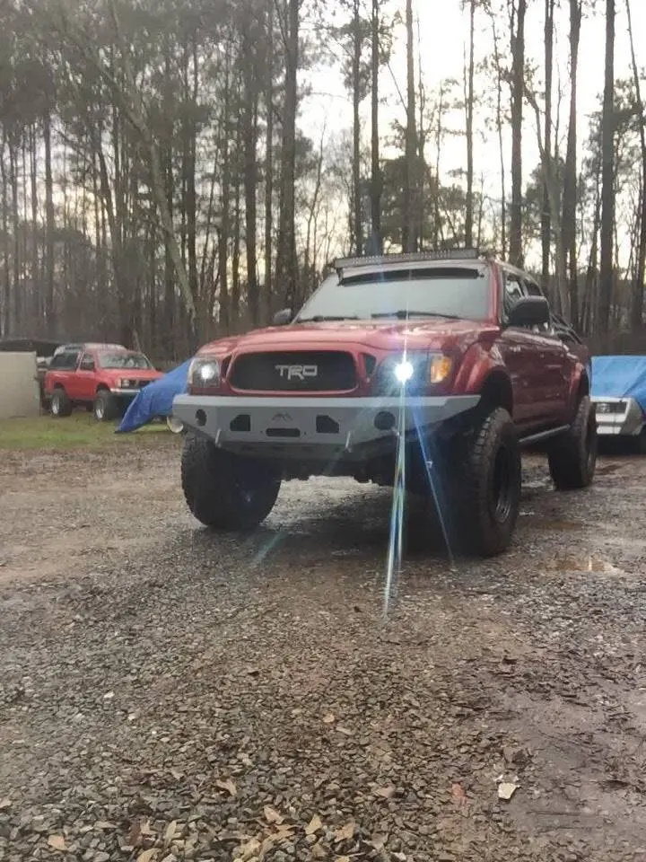 1996-2004 1St Gen Tacoma Plate Front Bumper - Diy Kit 1