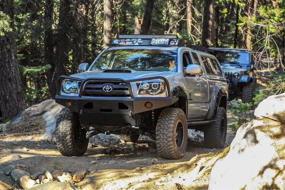 2005-2015 2Nd Gen Tacoma Plate Front Bumper - Diy Kit 1