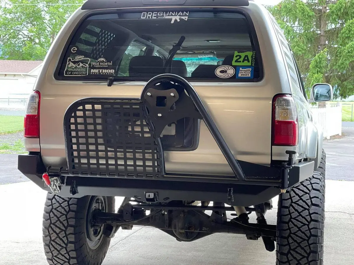 1996-2002 3Rd Gen 4Runner Plate Rear Bumper - Diy Kit 1