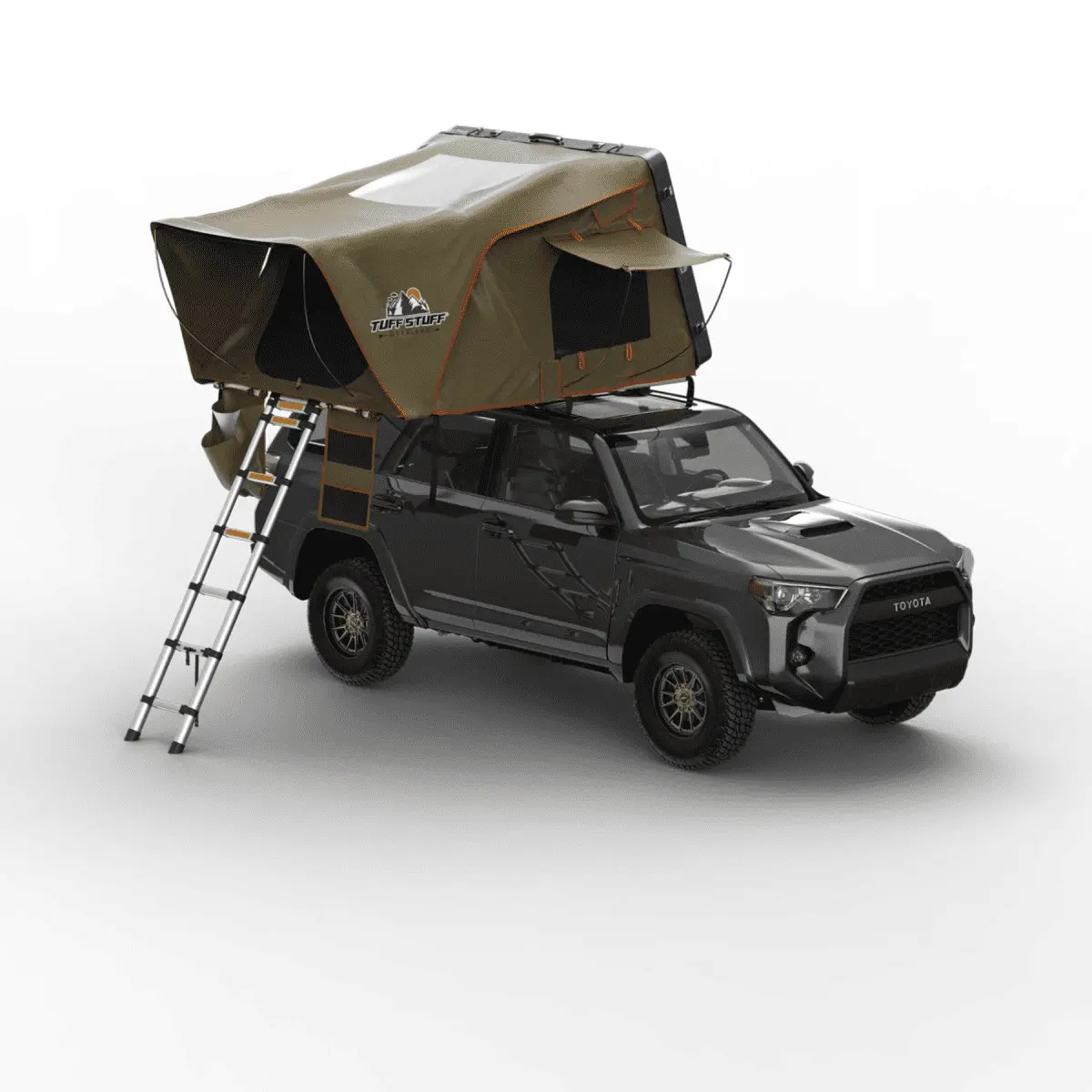 Tuff Stuff Alpha 4 Person Hard Shell Roof Top Tent 1