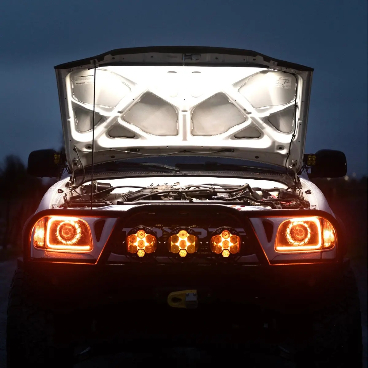 Under Hood Led Light Kit For Toyotas (4Runners, Tacomas, Sequoias, Tundras, Lc, Fj, Gx) 1