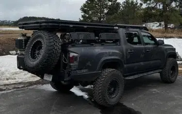 Uptop Overland Colorado Diamondback Truss Bed Rack 1