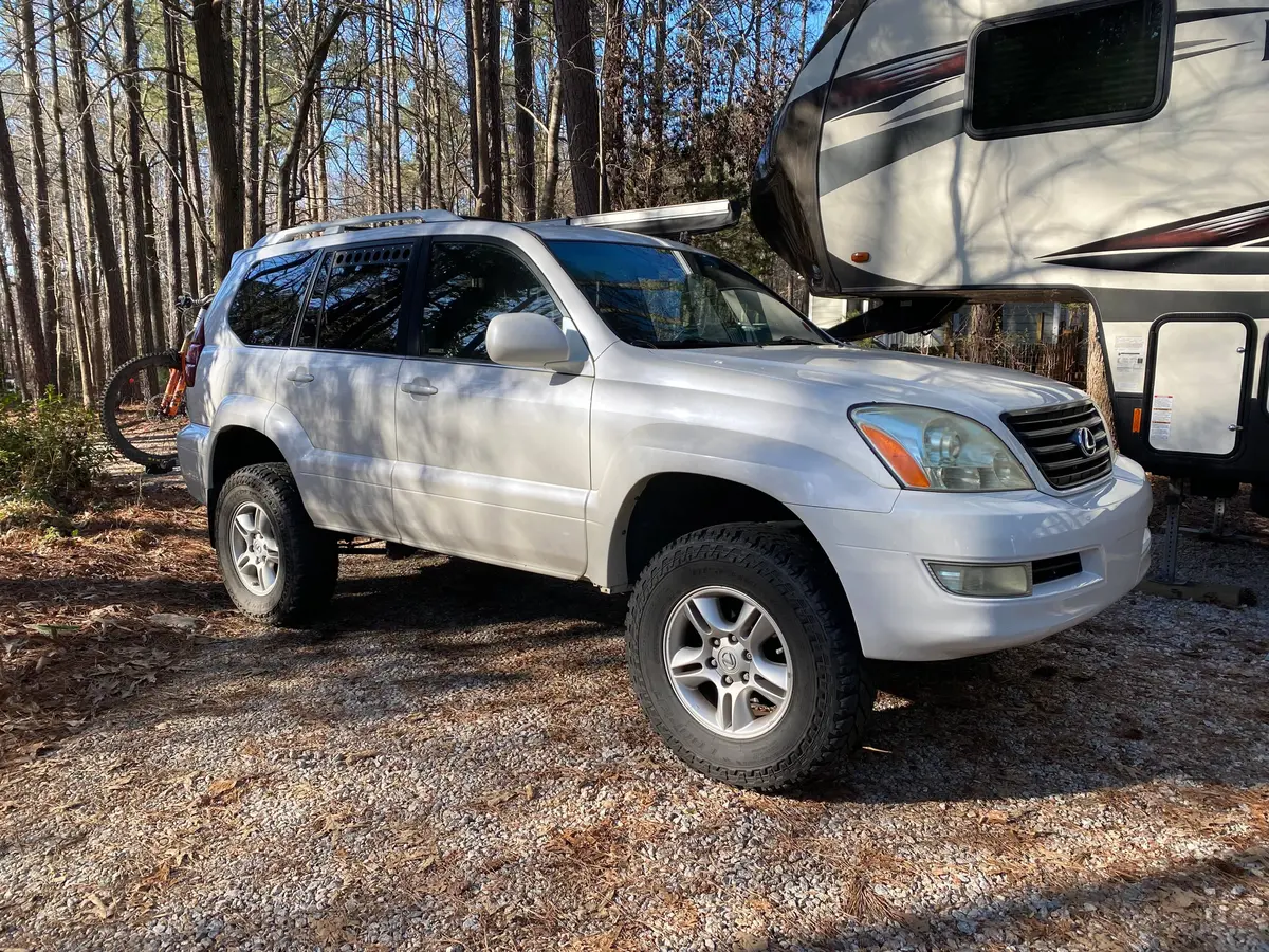 2002-2009 Gx470 Side Window Vents 1