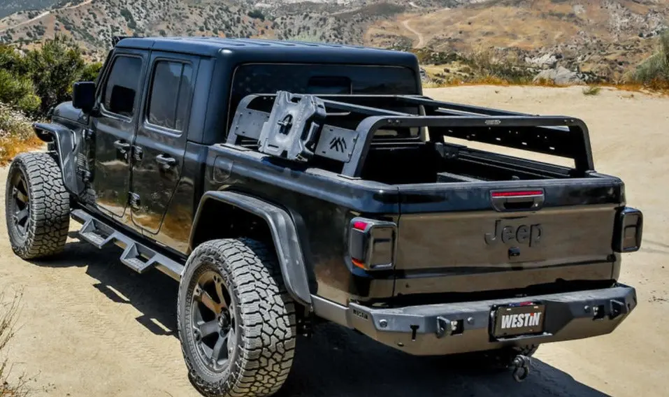 Westin Overland Cargo Rack For 20-25 Jeep Gladiator Jt 1