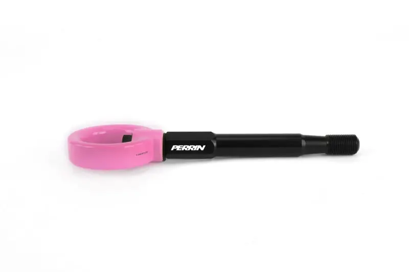 Perrin 15-19 Subaru Wrx/Sti Tow Hook Kit (Rear) - Hyper Pink 1