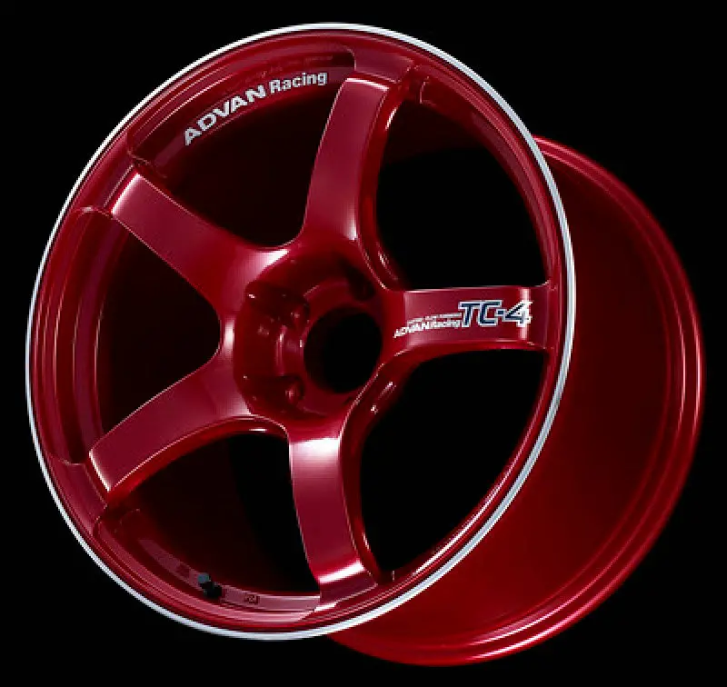 Advan Tc4 18X9.5 +38 5-120 Racing Candy Red Wheel *Min Order Qty Of 20* 1
