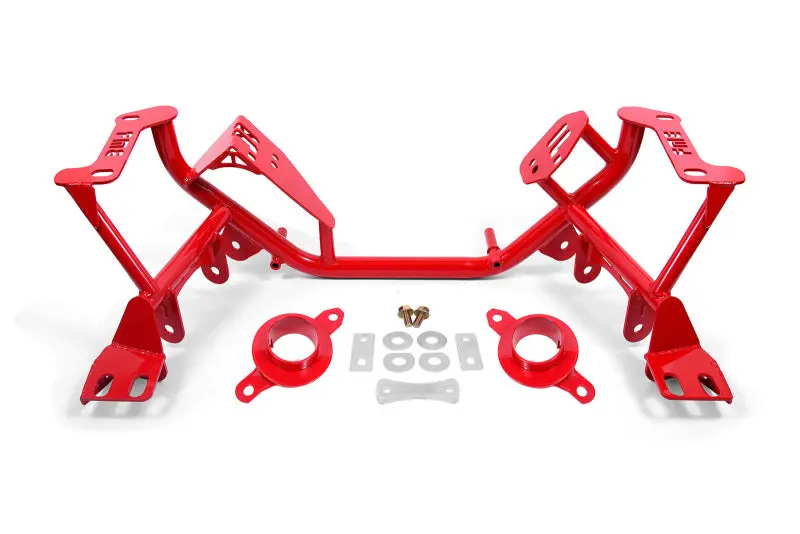 Bmr 79-95 Ford Mustang K-Member Standard Version W/Spring Perches - Red 1
