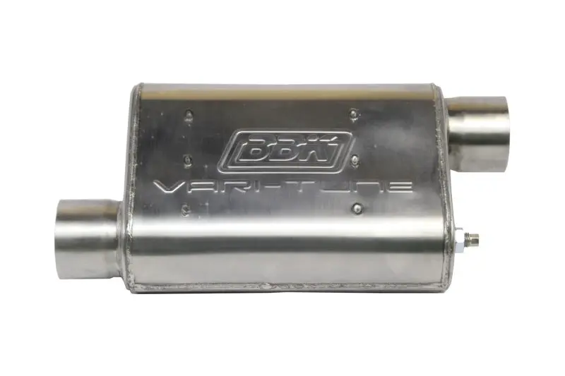 Bbk Varitune Adjustable Performance Muffler 2-1/2 Offset/Offset Stainless Steel 1