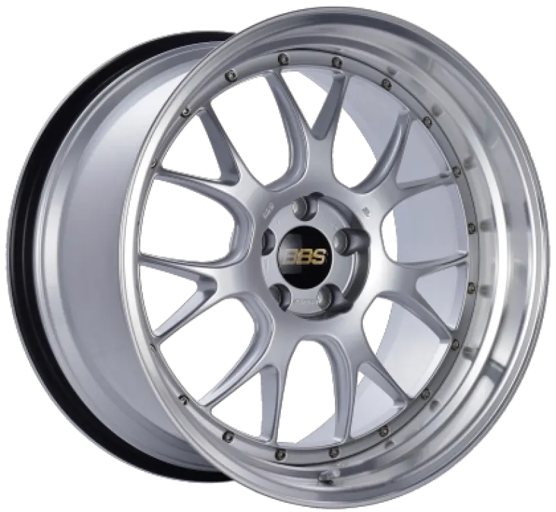 Bbs Lm-R 20X9.5 5X120 Et23 Diamond Silver Center Diamond Cut Lip Wheel -82Mm Pfs/Clip Required 1