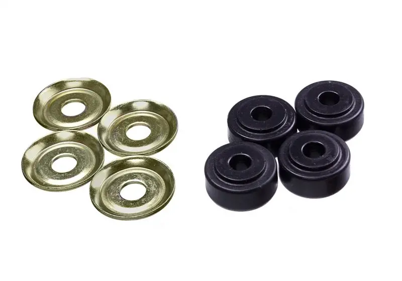 Energy Suspension Black Shock Tower Bushing Set 7/8In Nipple 3/8In Id 1-1/4In Od 1