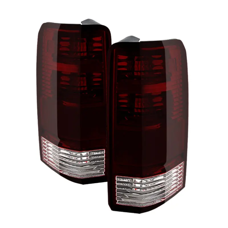 Xtune Dodge Nitro 07-11 Oem Style Tail Lights Red Smoked Alt-Jh-Dnit07-Oe-Rsm 1