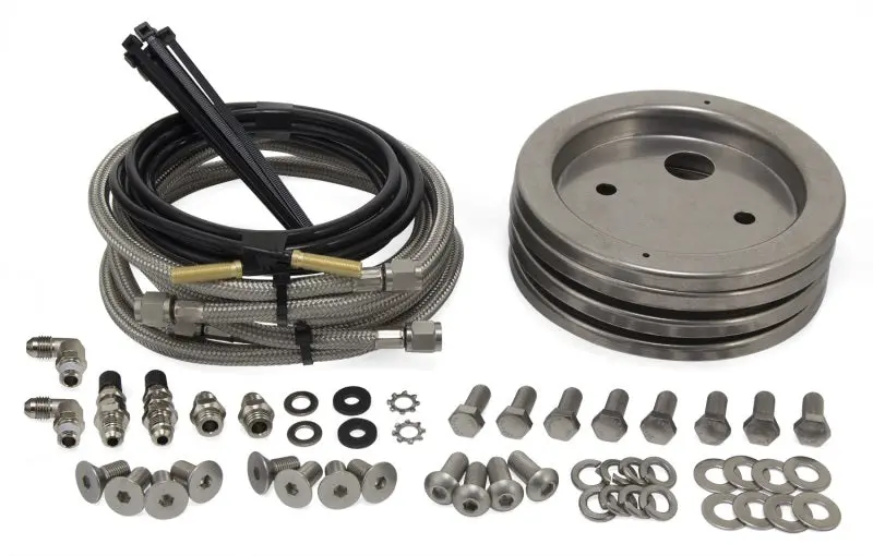 Air Lift Loadlifter 5000 Ultimate Plus Complete Stainless Steel Air Lines Upgrade Kit (Inc 4 Plates) 1