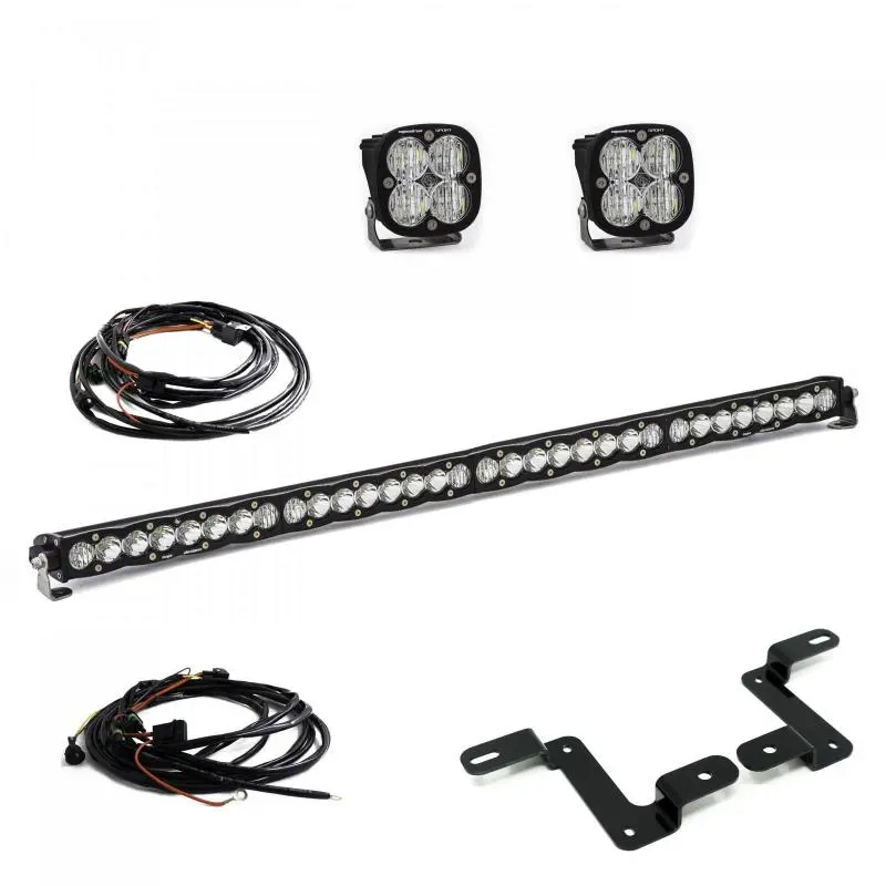 Baja Designs 2018 Wrangler Jl S8 Squadron Sport Driving/Combo Pattern 40In Cowl Mount 1