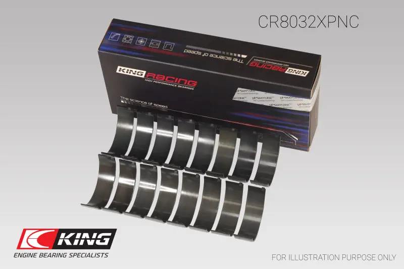 King Chrysler 345/ 370 16V Connecting Rod Bearing Set 1