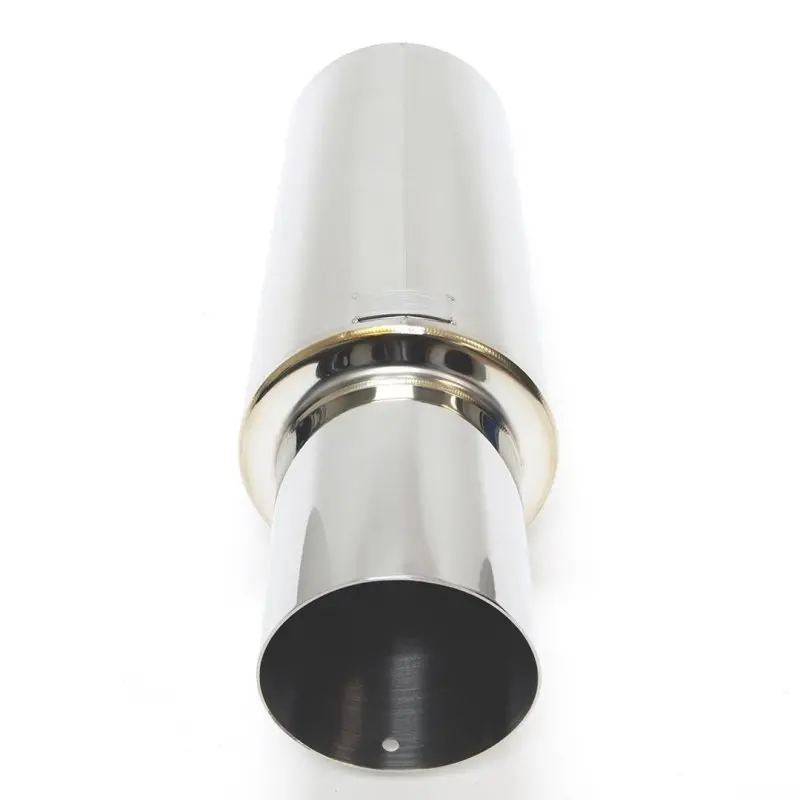 Blox Racing 60.5Mm Street Muffler - Straight Tip 1