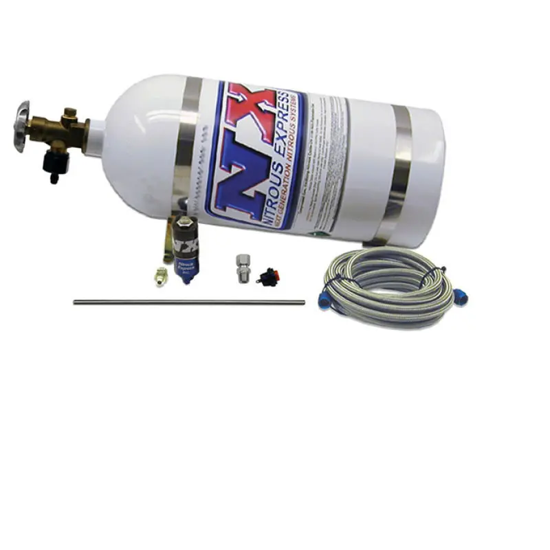 Nitrous Express Simulator Full Show Purge Kit (Incl 10Lb Bottle And All Necessary Hardware) 1