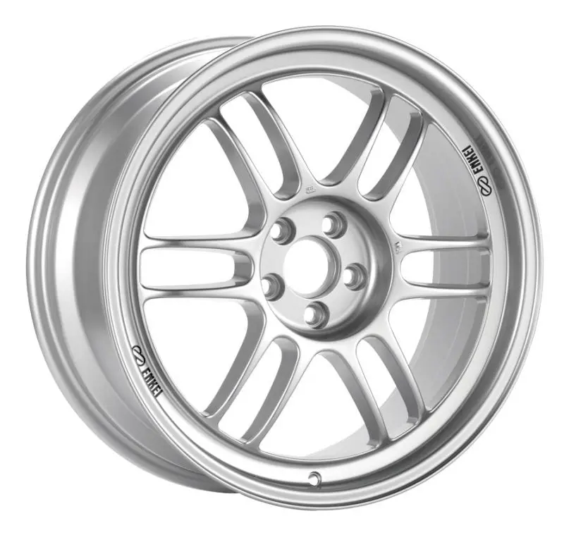 Enkei Rpf1 17X7 4X100 35Mm Offset 73Mm Bore Silver Wheel Miata 4-Lug / 02-06 Mini 1
