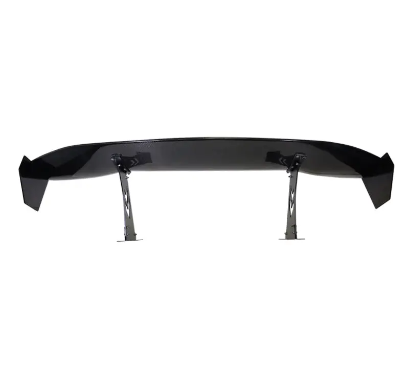 Nrg Carbon Fiber Spoiler - Universal (69In.) W/Nrg Logo / Stand Cut Out / Large Side Plate 1