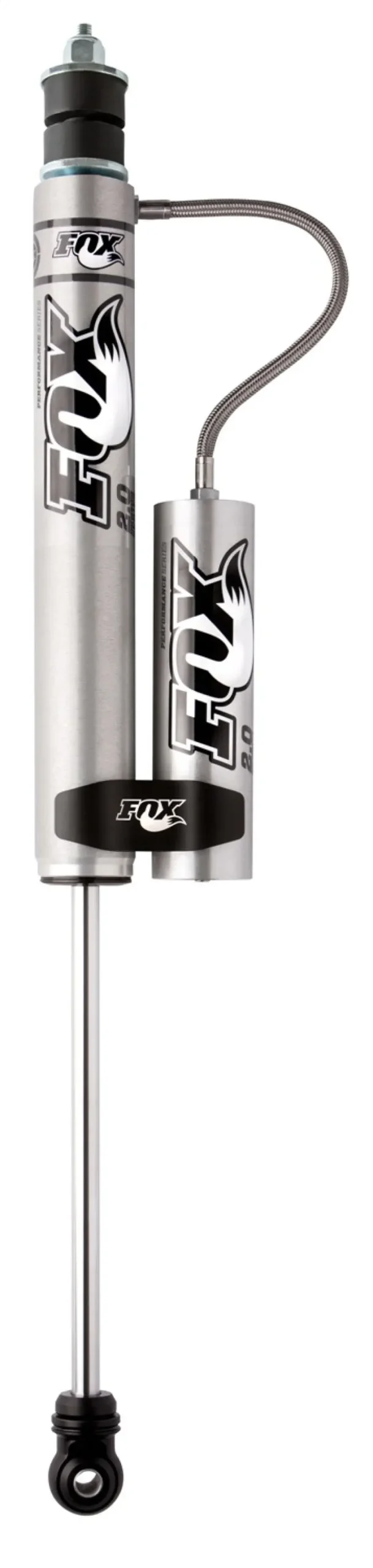 Fox 2.0 Performance Series 10.1In. Smooth Body R/R Shock Aluminum / Std Travel / Eyelet Ends - Black 1