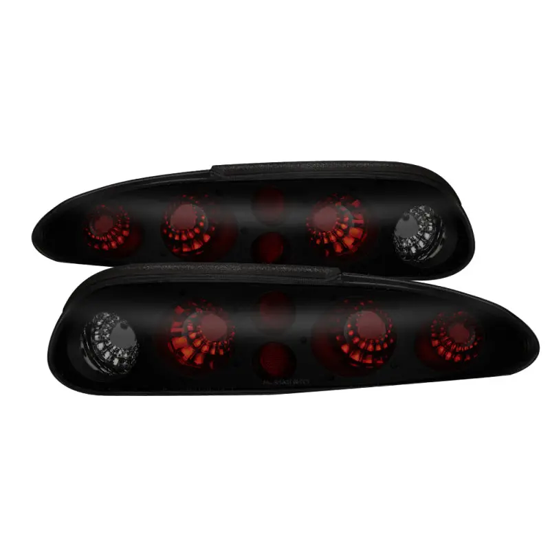 Xtune Chevy Camaro 93-02 Euro Style Tail Lights - Black Smoked Alt-Jh-Ccam98-Bsm 1