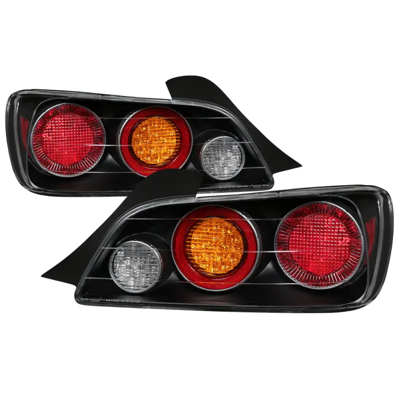 Xtune Honda S2000 04-08 Led Tail Lights - Black Alt-On-Hs2k04-Led-Bk 1
