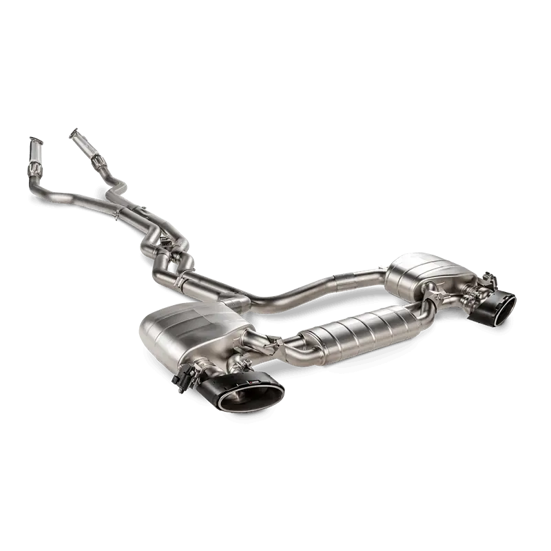 Akrapovic 20-22 Audi Rs6 Avant (C8) Evolution Line Cat Back (Titanium) (Req Link Pipe Set) 1