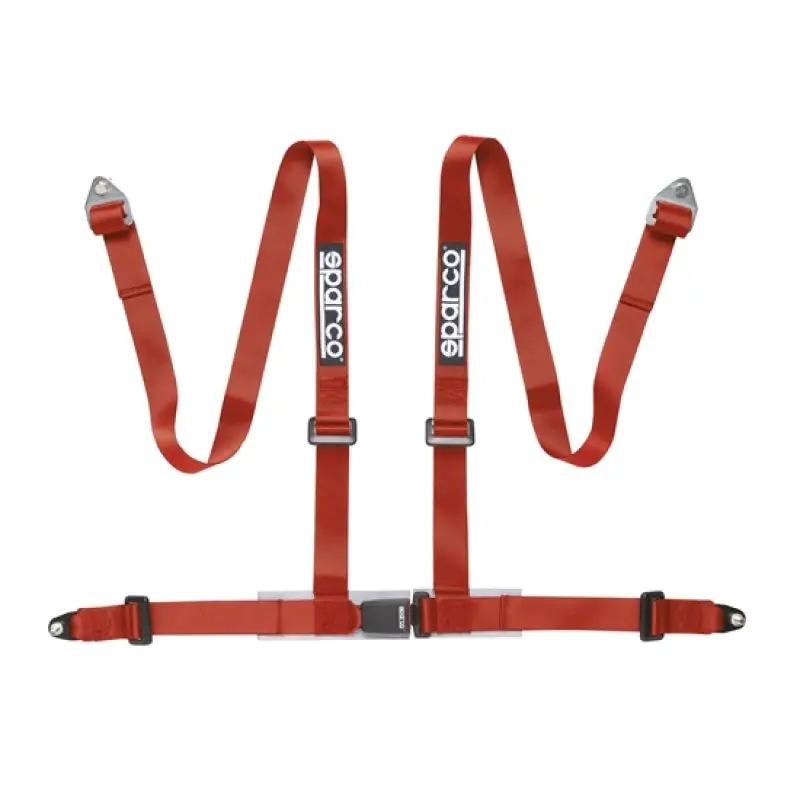 Sparco Belt 2 Inch Red 4Pt Blt-In 1