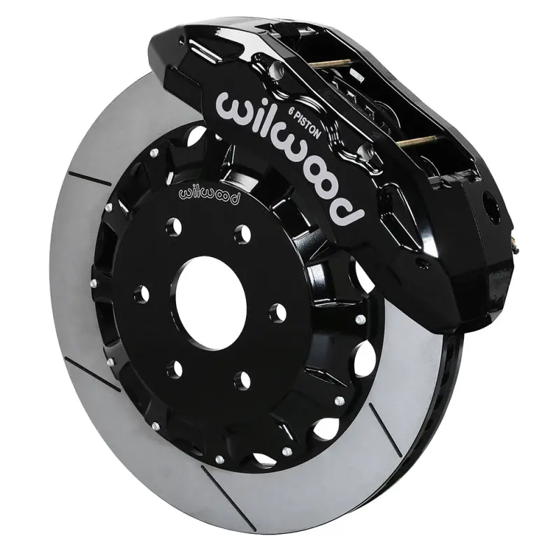 Wilwood 21-22 Ram 1500 Trx Tx6r Black Front Big Brake Kit - 16.00X1.36 1