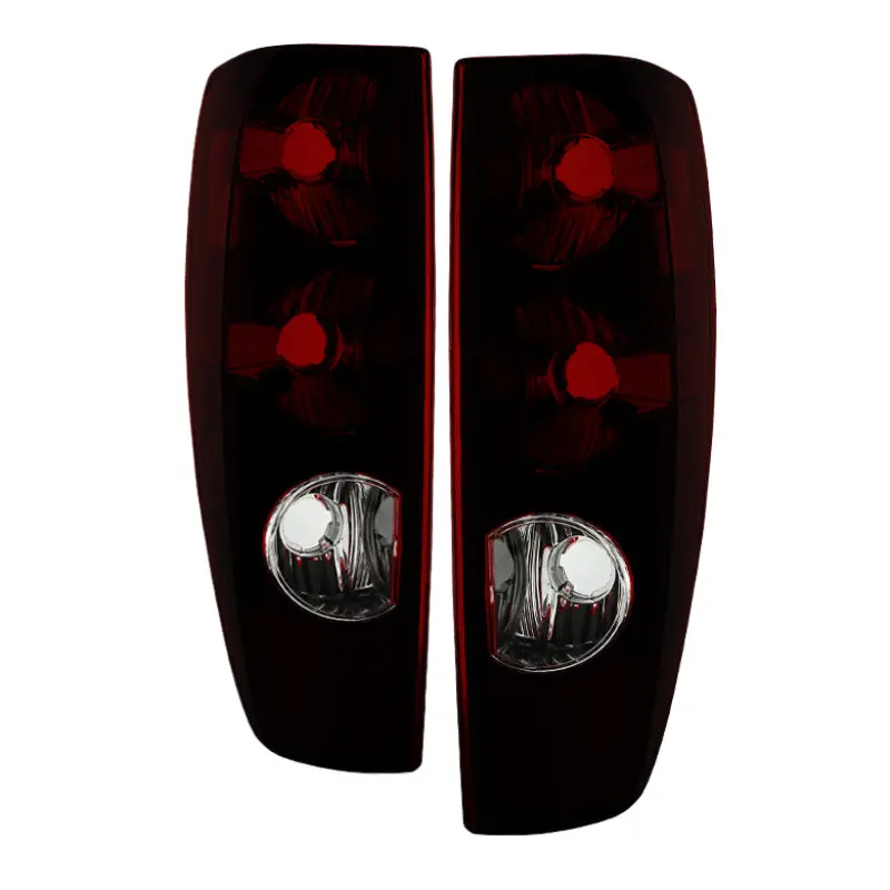Xtune Chevy/Gmc Colorado/Canyon 04-12 Oem Style Tail Lights -Red Smoked Alt-Jh-Ccol04-Oe-Rsm 1