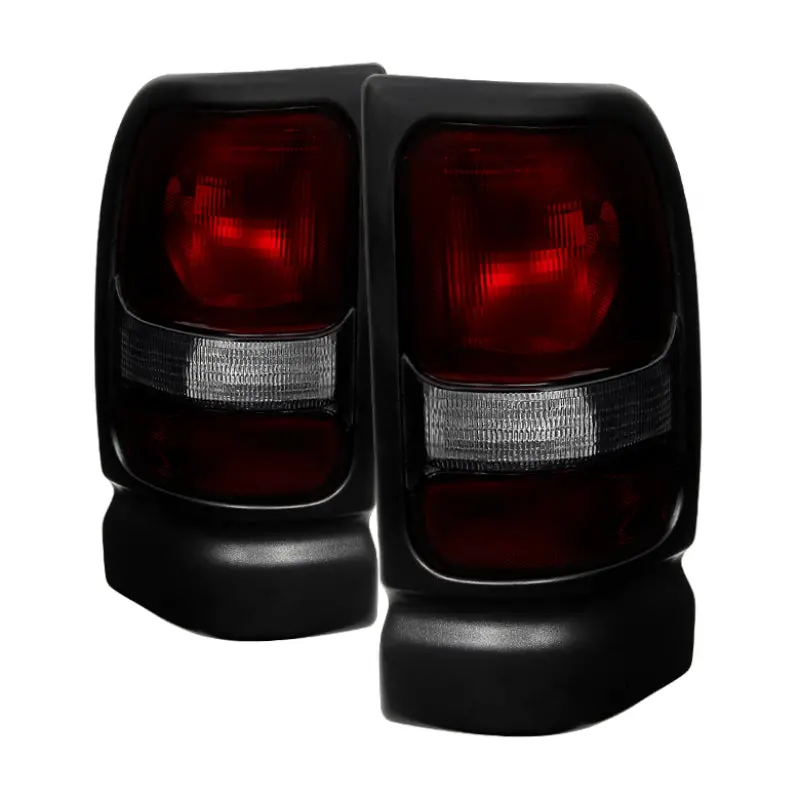 Xtune Dodge Ram 1500 94-01 (Not Sport Package) Tail Lights Red Smoked Alt-Jh-Dr94-Oe-Rsm 1