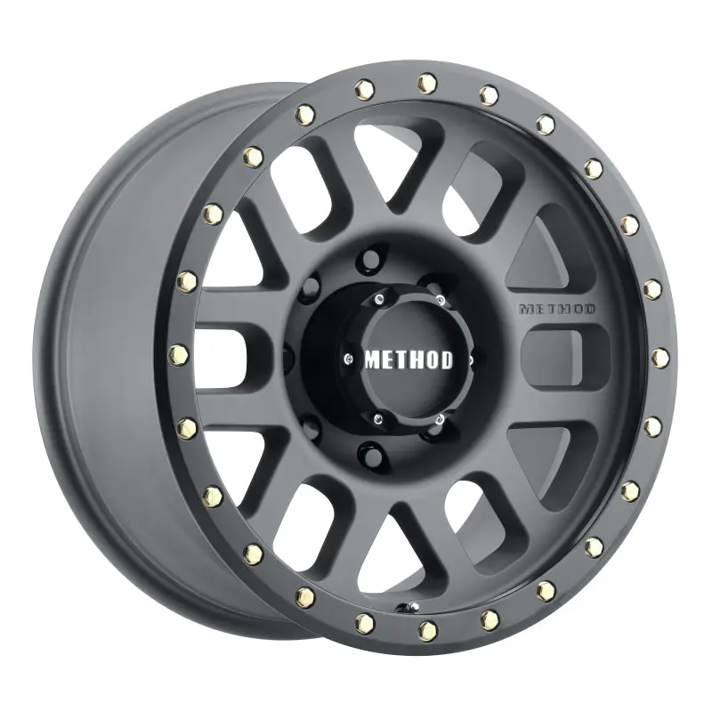 Method Mr309 Grid 18X9 +18Mm Offset 8X180 130.81Mm Cb Titanium/Black Street Loc Wheel 1