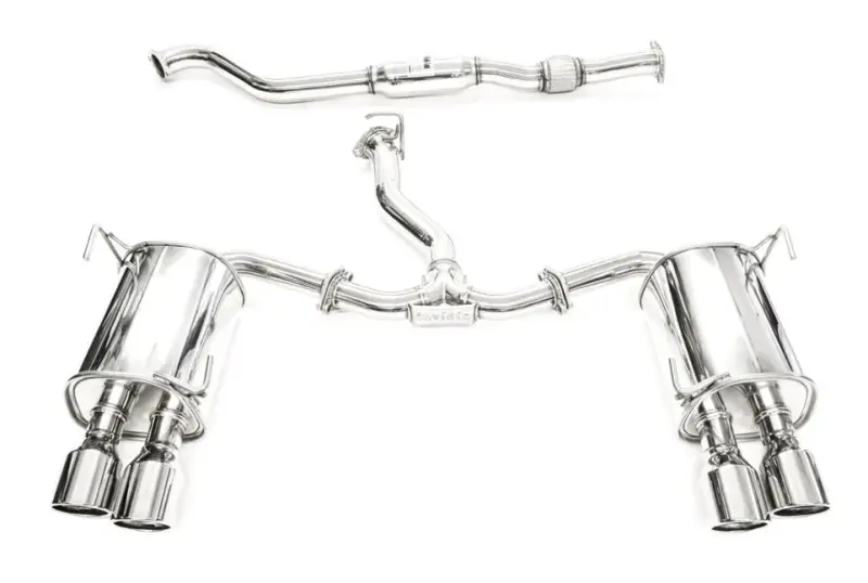 Invidia 2022+ Subaru Wrx Q300 Rolled Stainless Steel Tip Cat-Back Exhaust 1