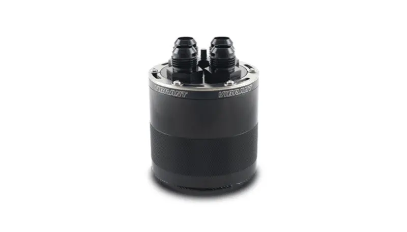 Vibrant Small 0.75L 4-Port Catch Can Assembly 2