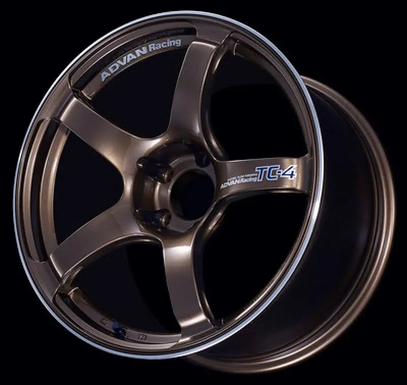Advan Tc4 17X9.0 +35 5-114.3 Umber Bronze Metallic & Ring Wheel 1