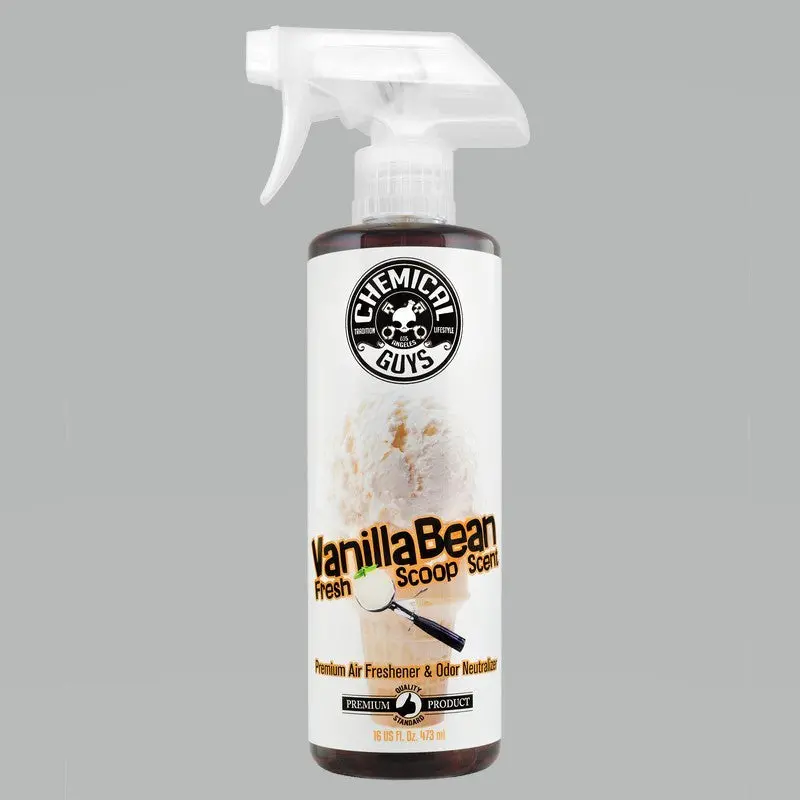 Chemical Guys Vanilla Bean Air Freshener & Odor Eliminator - 16Oz 1