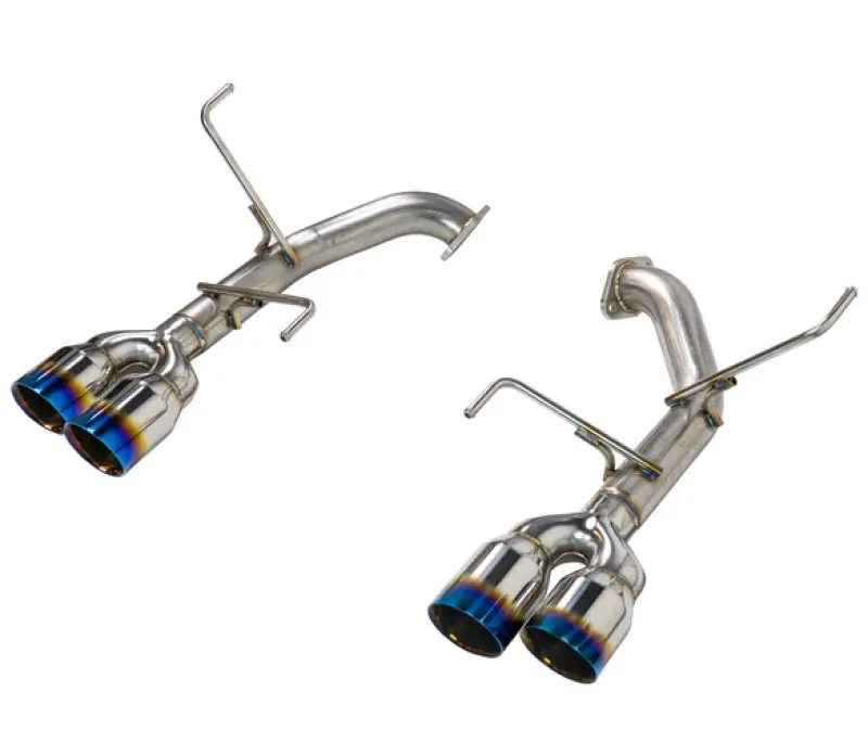 Remark 2022+ Subaru Wrx (Vb) 3.5In Axleback Exhaust W/ Burnt Stainless Double Wall Tip 1