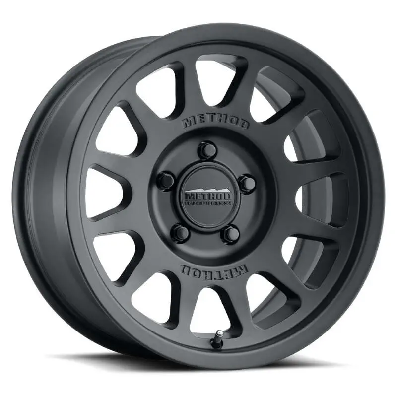 Method Mr703 17X9 / -12Mm Offset / 106.25Mm Bore / 6X5.5 Bp / 4.8In Bs - Matte Black Wheel 1