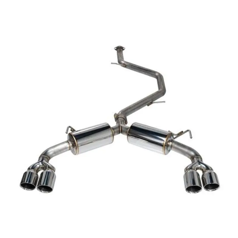 Remark 2019+ Toyota Corolla Hatchback Quad-Exit Cat-Back Exhaust Stainless Steel 1
