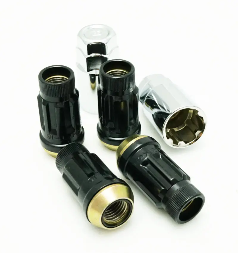 Wheel Mate Muteki Sr45r Lug Nut Kit Lock Set 12X1.5 45Mm - Black 1
