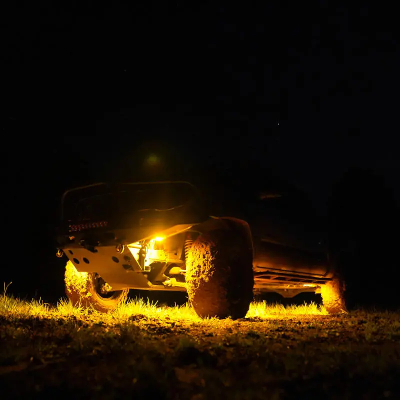 Kc Hilites Cyclone V2 Led - Replacement Lens - Amber - Single 2