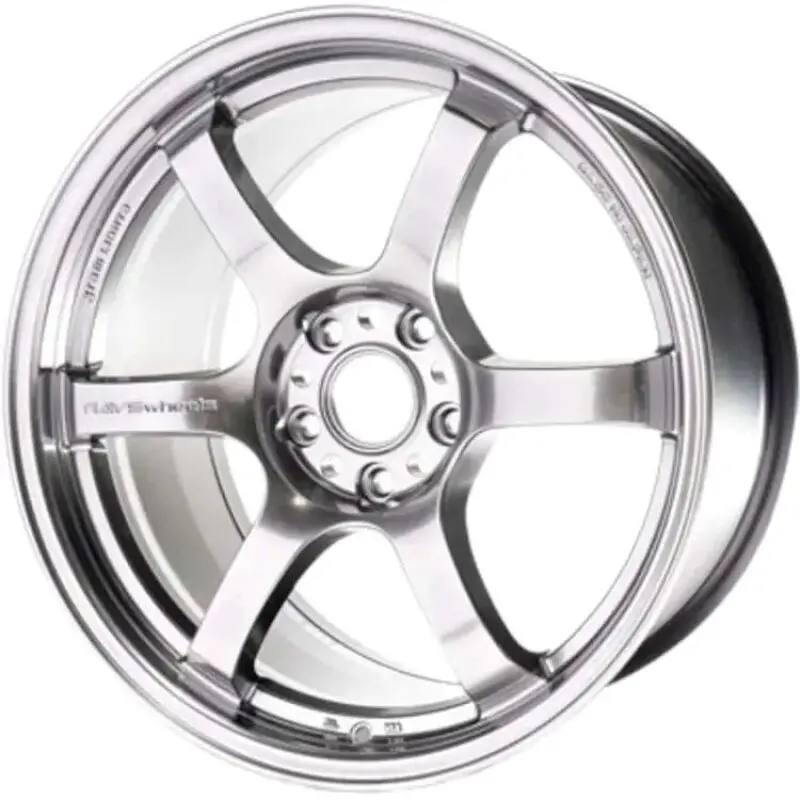 Gram Lights 57Dr 18X9.5 +38 5-114.3 Grace Silver Wheel 1