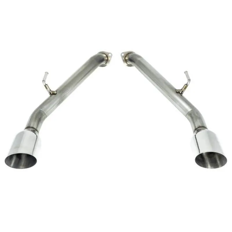 Remark 2014+ Infiniti Q50 Axle Back Exhaust W/Stainless Steel Single Wall Tip 1