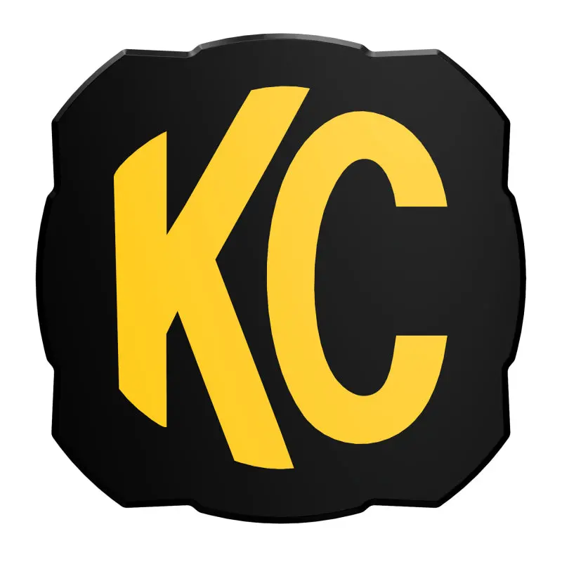 Kc Hilites Flex Era 4 Light Shield Hard Cover (Ea) - Black 1