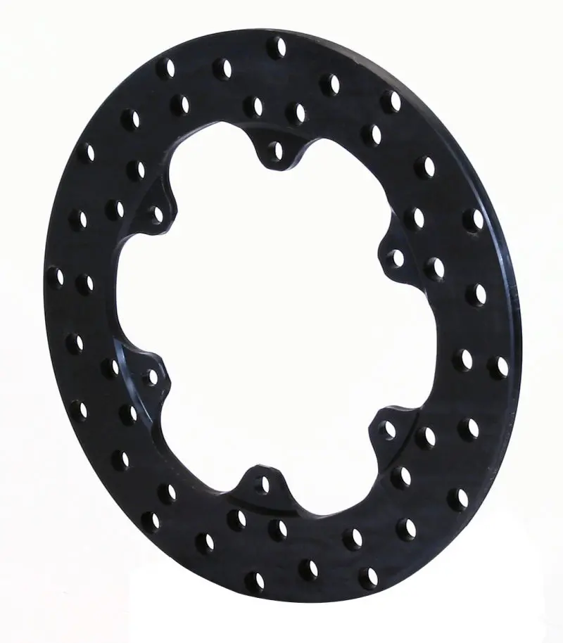 Wilwood Rotor-Steel-Front Drag-Drilled 10.75 X .350 - 6 On 6.25In 1